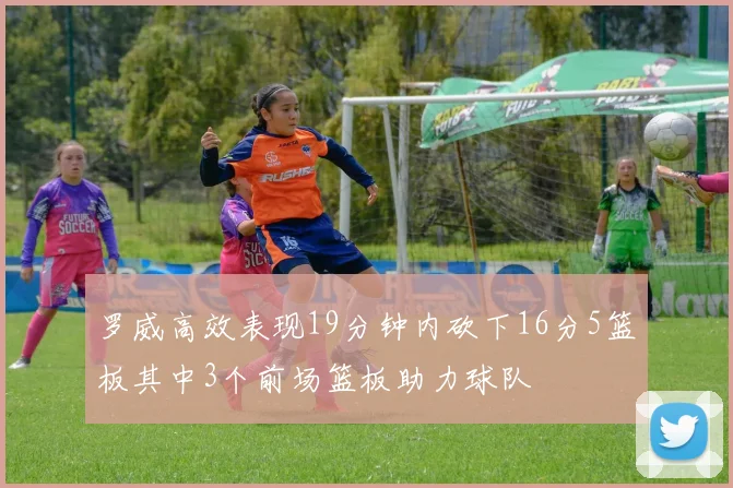 罗威高效表现19分钟内砍下16分5篮板其中3个前场篮板助力球队